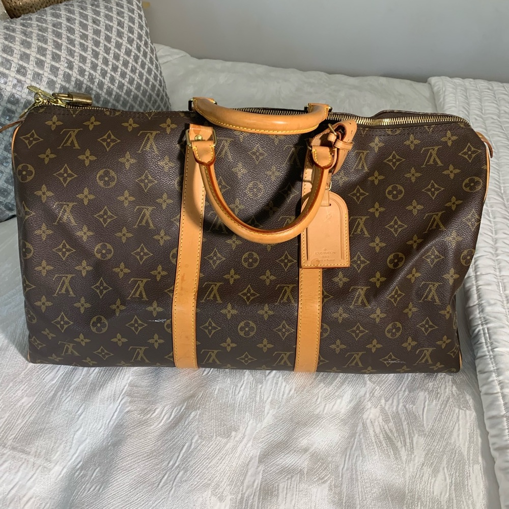 Louis Vuitton duffle bag
